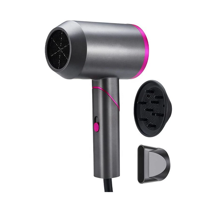 Professional Negative Ions Hair Blow Dryer Foldable Blow Dryer Electric Hair Drier Ionic