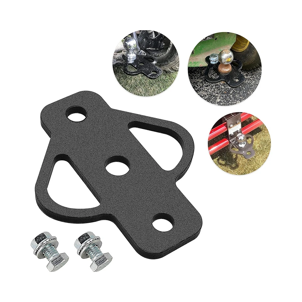 

3-ходовой сверхмощный адаптер сцепного устройства прицепа подходит для шариков штифтов прицепа 3/4 "и 5/8", для тракторов, гольф-каров, правовых косилок, садовой тележки