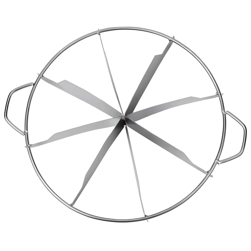 

New Stainless Steel Pie Cutter 8-Slice Pie Cutter Creates Beautifully Uniform Slices of Pie
