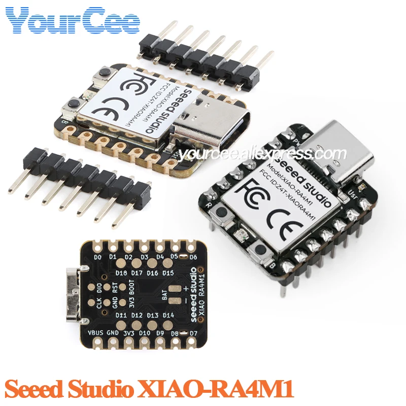 5 uds/1 unidad Seeed Studio XIAO RA4M1 Renesas de 32 bits para módulo de placa de desarrollo Arduino IDE 256KB Flash 32KB SRAM 8KB EEPROM