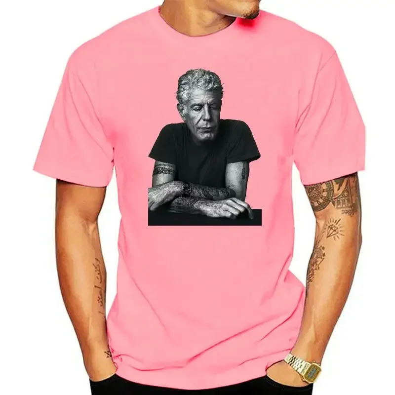 LE men clothing  Anthony Bourdain Mans T Shirt  graphic t shirts