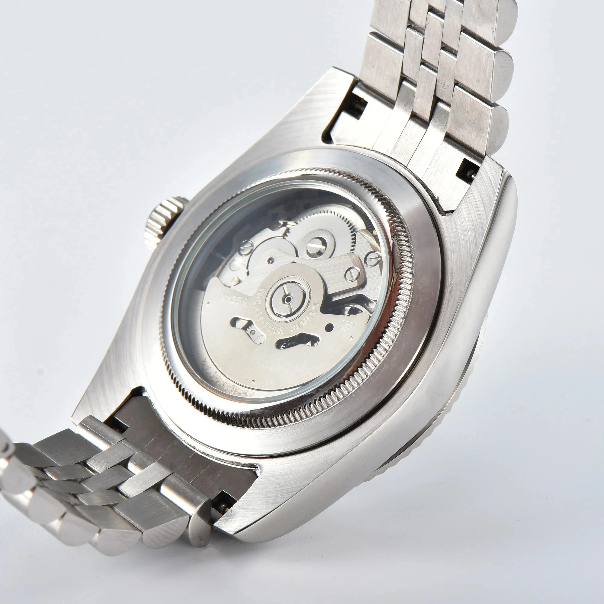 36mm 39mm Stripe Series Watch Custom LOGO Stainless Steel Case Waterproof 10 Bar Sapphire Glass fit NH34 NH35 NH36 Movement