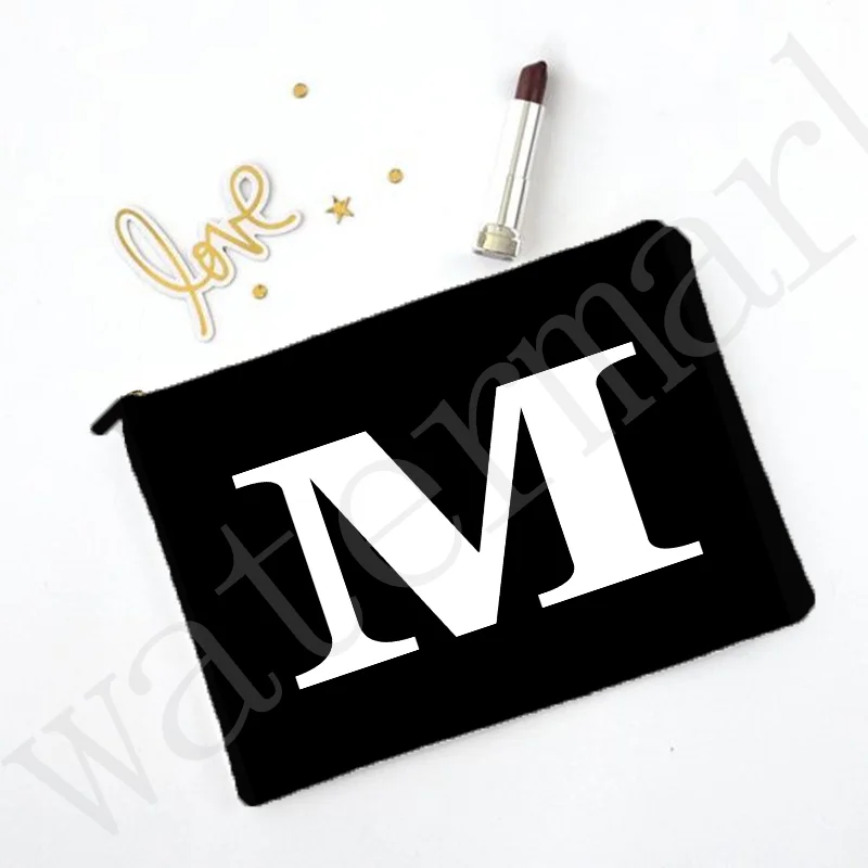 Letters Gedrukt Cosmetische Zakken Bachelorette Party Toiletartikelen Organizer Pouch Bruid Huwelijksgeschenken Bruidsmeisje Make-Up Gevallen