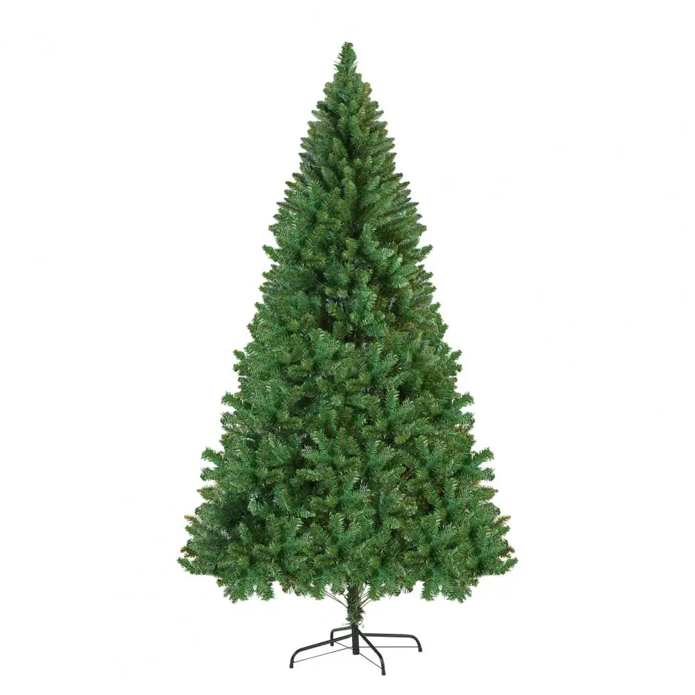 

5FT Artificial Christmas Tree, Christmas Holiday Pencil Tree with Thick Branch Tips, Winter Party Decoration Iron Base