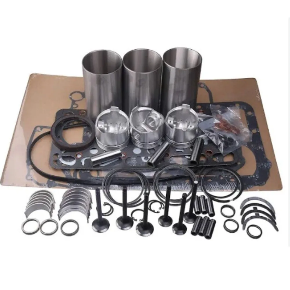 NEW Engine Overhaul Rebuild Kit for D1105 IDI 3-Cylinder Kubota Engine