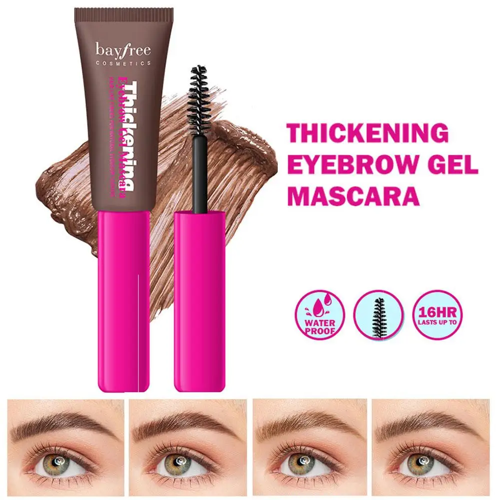 1/2/3Pcs Wholesale Transparent Styling Gel Eyebrow Quick-drying 12ml Natural Stereo Wild Eyebrow Glue Lasting Effects Waterproof