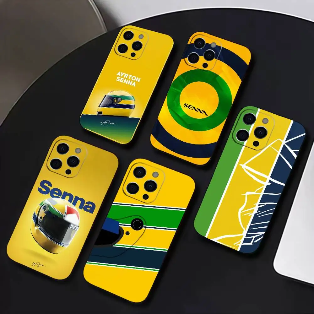 ayrton-s-senna-h-helmet-racing-phone-case-para-iphone-17161514131211-plus-pro-max-xs-capa-preta-de-silicone-macio