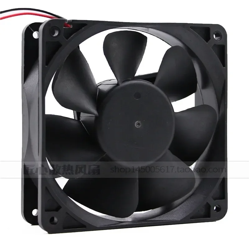 RUNDA RSH1238B12N33S 12V 0.75A 12CM Large Air Volume Cooling Fan for Electronics Enclosures and Industrial Equipment