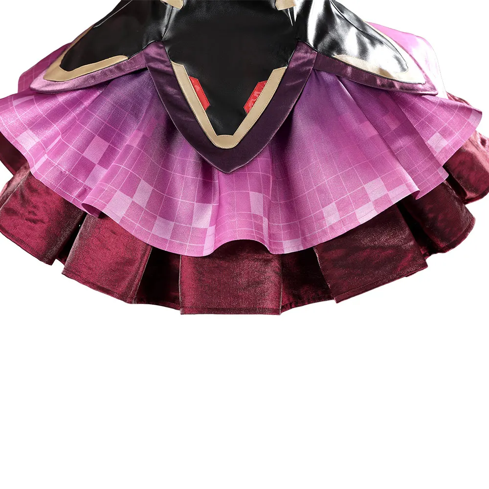 Игра OW Juno, красное, черное платье, реквизит, женские милые костюмы для ролевых игр, аксессуары, костюмы на Хэллоуин, карнавал, вечеринку