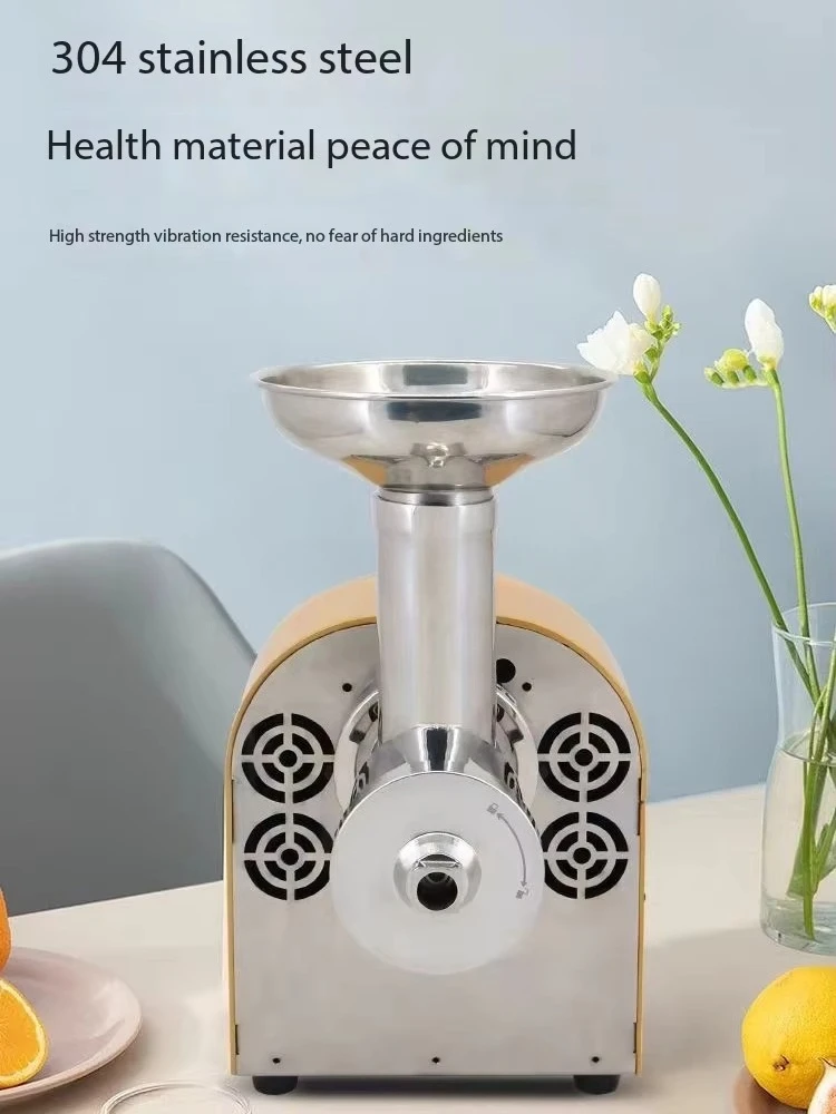 Cold Press Juicer Extractor Machine/ Low Noise Automatic Vegetable Juicer Machine