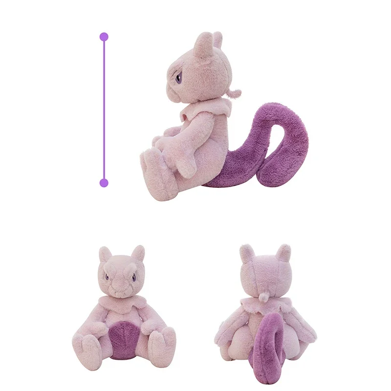 35/85 cm Mewtwo Pokemon Knuffels Grote Anime Pop Kussen Cartoon Mew Pokémon Plushie Kawaii Gevulde Cadeau voor kinderen Verjaardag