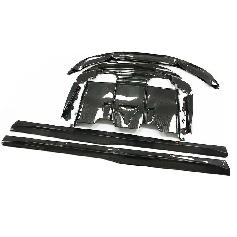 

Carbon Fiber Bodykit Front Bumper Chin Lip Rear Diffuser Trunk Spoiler Side Skirt PSM Style M4 F82 M3 F80