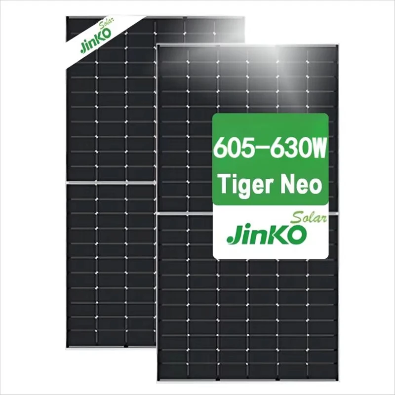 Jinko الألواح الشمسية N نوع 605W-630 واط وحدة ثنائية الوجه مع زجاج مزدوج النمر Neo 66HL4M-BDV 605 واط 610 واط 615 واط 620 واط 625 واط 630 واط