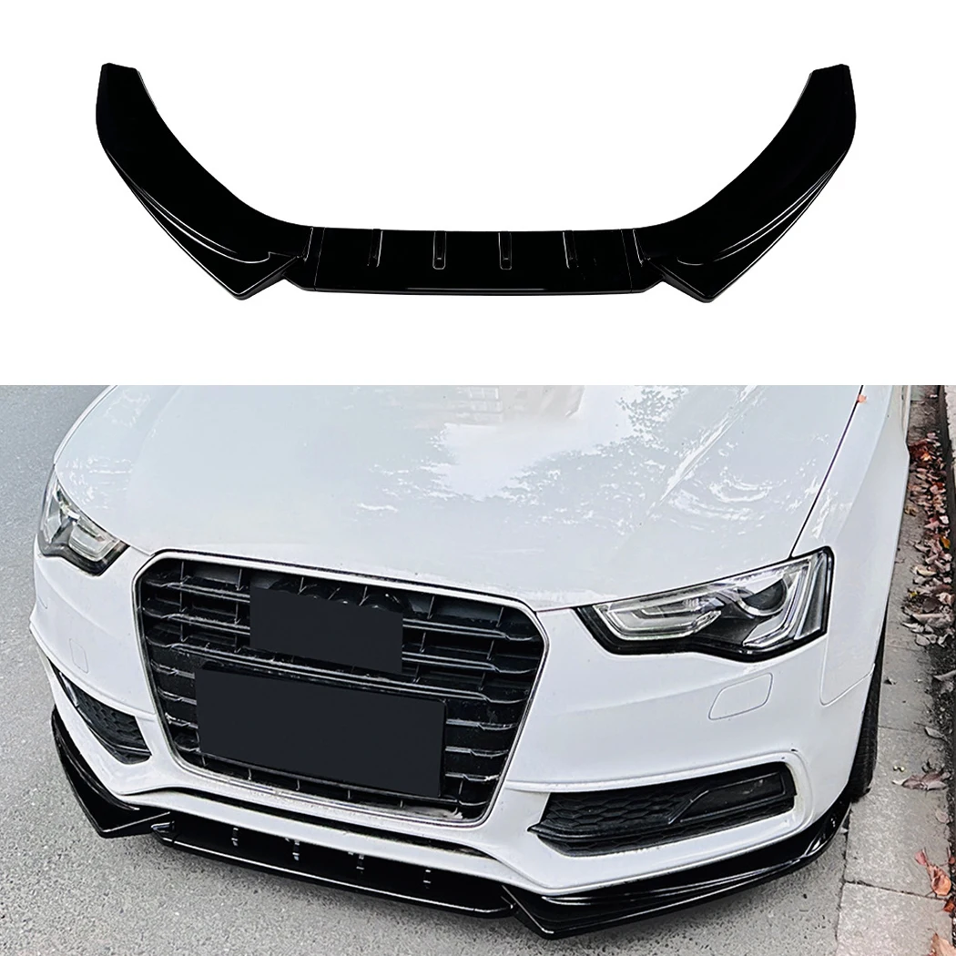 Für Audi A5 S5 8T Sline 2012 2013 2014 2015 2016 Frontschürze Lip Spoiler Auto Diffusor Splitter Stoßstange Bodykits