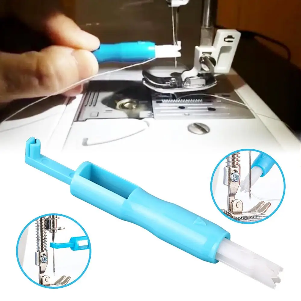 Needle Threader  Sewing Machine Stitch Insertion Tool Automatic Threader Quick Sewing Threader Tool For DIY Sewing Accessories