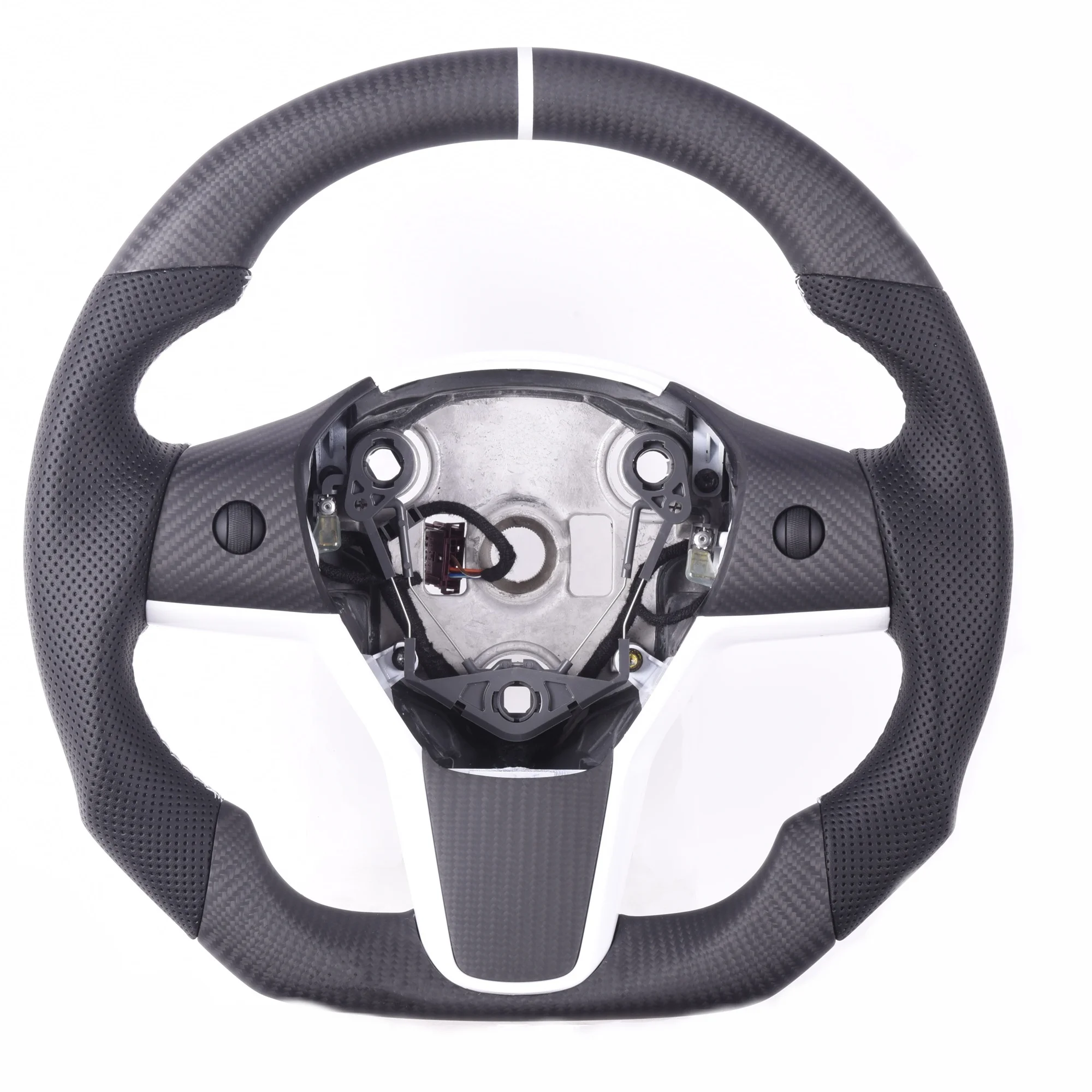 Ever-Carbon Racing ECR Hotsell Steering Matte Carbon Fiber Steering Wheel For 3 Car Steering Wheel