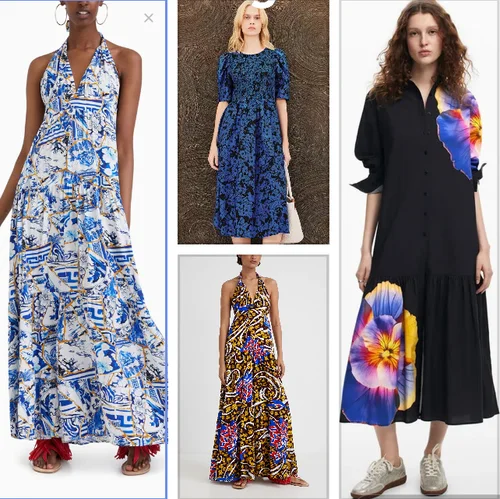 Imagen 1 del producto El empalme del diseño de colisión de un solo color original del comercio exterior español no tiene razón en el vestido de manga larga de encaje para mujer