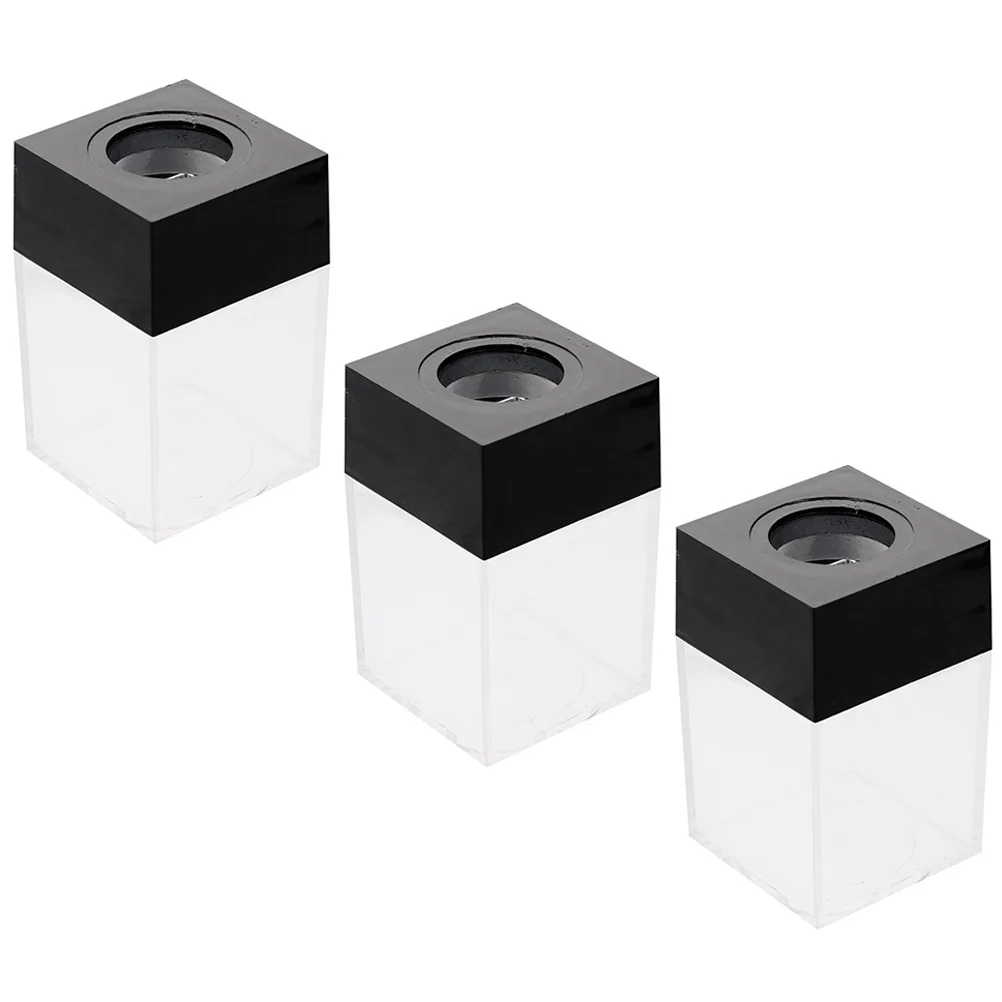 

3pcs Storage Bucket Desktop Small Object Organizer Creative Storage Box for Home Office School Multi-Functional Organizing Box
