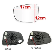 Espejos de coche para Mazda 3 Axela 2017 2018 2019 espejos retrovisores de puerta lente reflectante lentes de espejo retrovisor de vidrio
