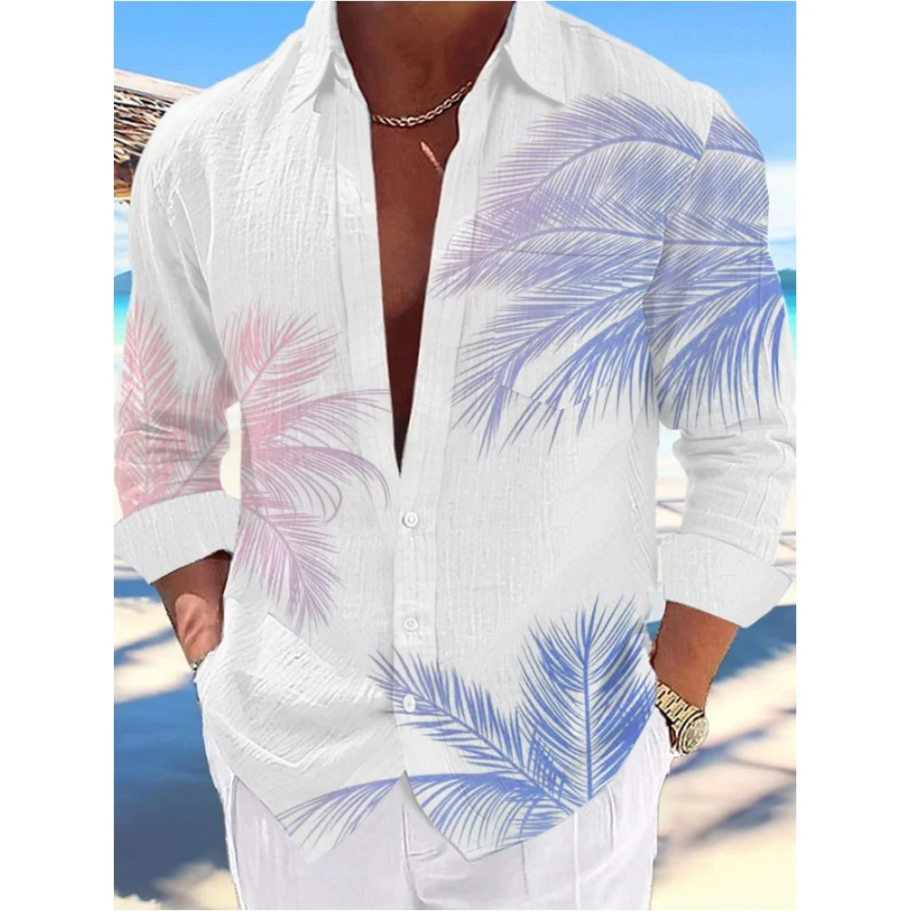 Men's Casual Shirt Hawaiian Shirt Men Summer 3d Print Casual Short Sleeved Shirt For Men Clothing Breathable Shirts