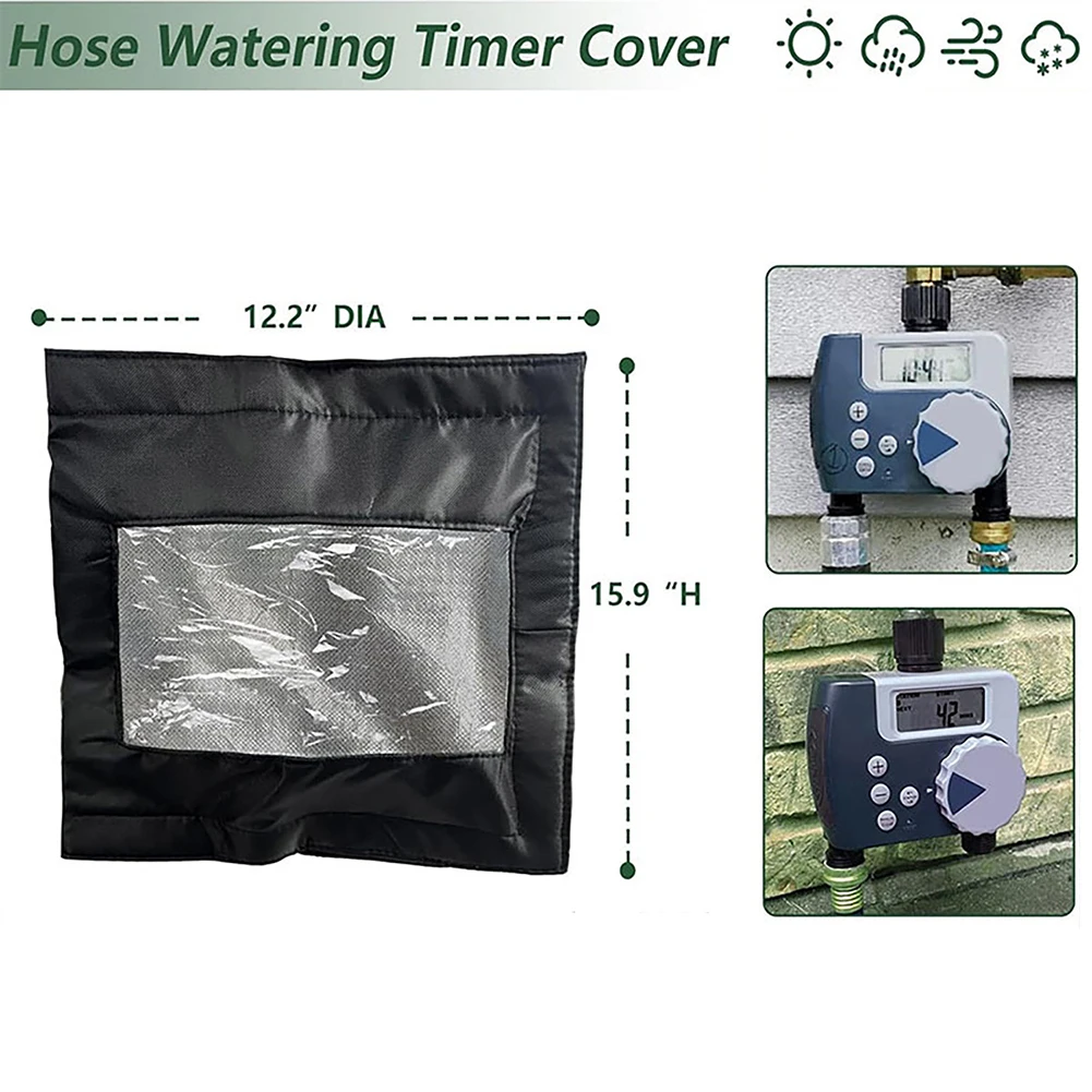 خرطوم صنبور الموقت غطاء المزرعة غطاء الموقت في الهواء الطلق كما هو موضح خرطوم صنبور الموقت حامي تصميم سهل التركيب #5