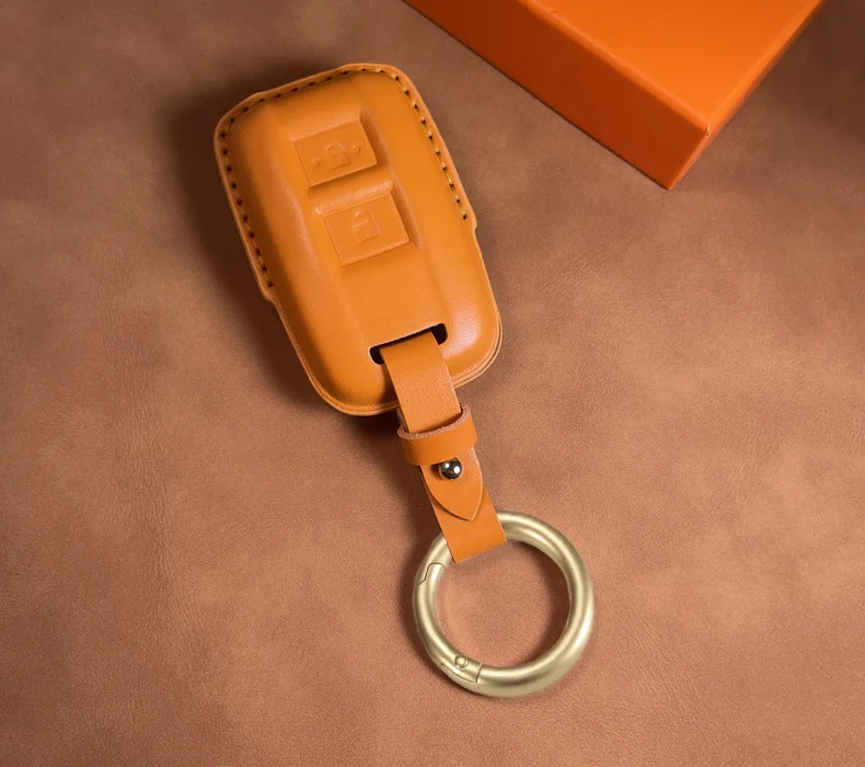 Autoschlüsseletui für Toyota Land Cruiser LC 70 71 76 78 79 LC70 LC71 LC76 LC78 LC79 Schlüsselanhänger-Abdeckung Shell-Halter Fob Bag Zubehör – Detail 8