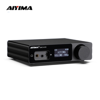 AIYIMA DAC-A10 Mini Stereo Audio Decoder Headphone Amplifier 16-600Ω ESS9018K2M USB Coaxial Optical Digital PreAmplifier