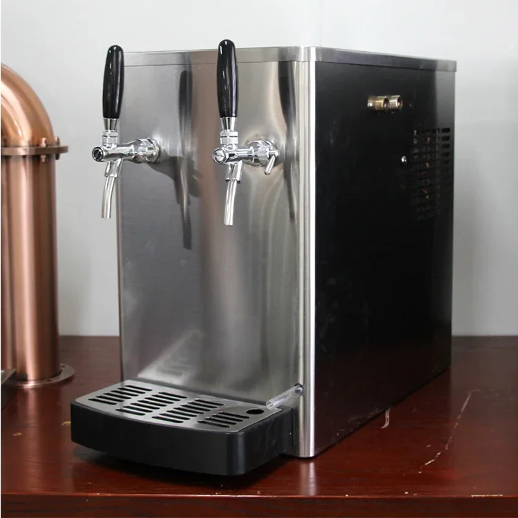 Automatic black desktop draft beer cooler Premium bar equipment Beer beverage dispenser