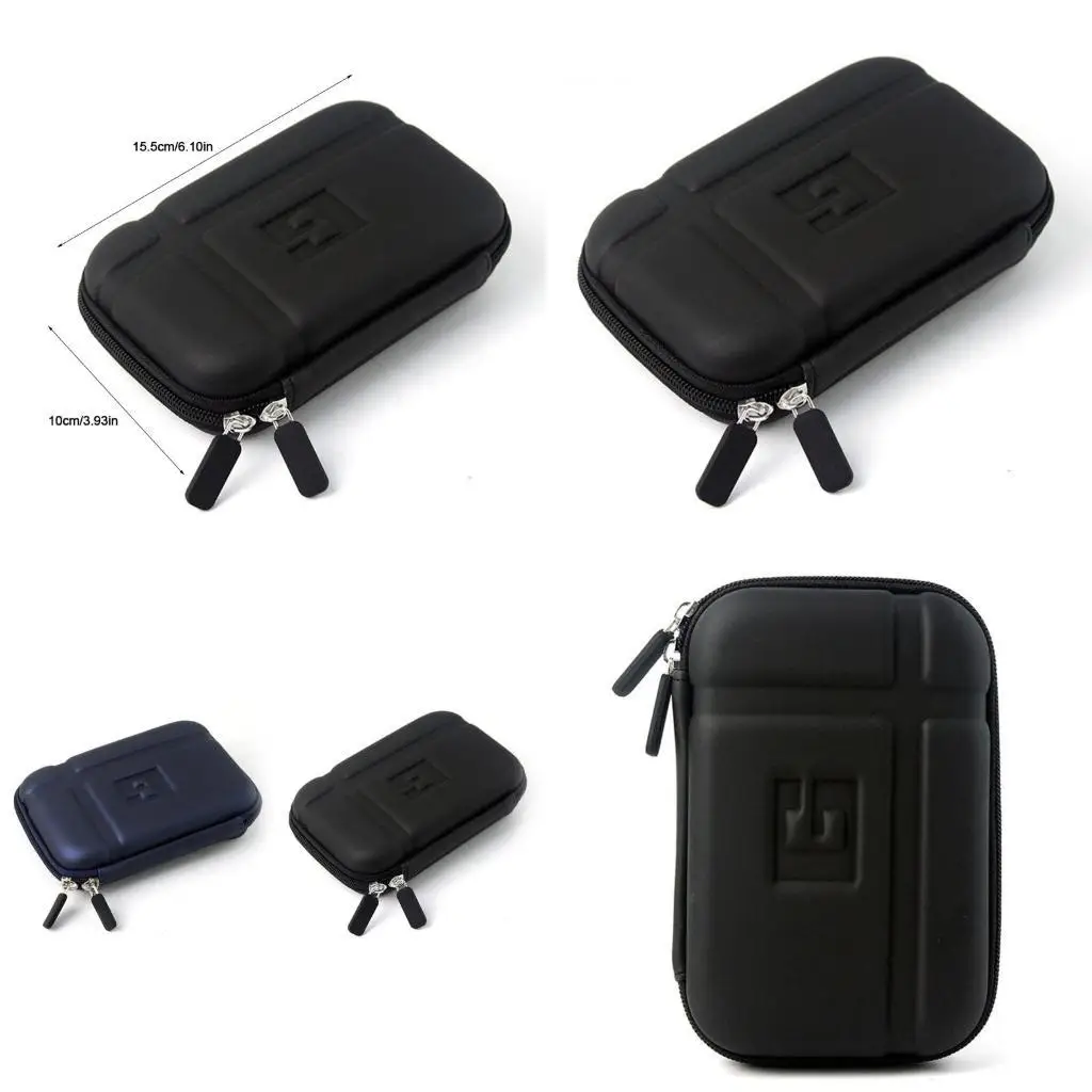 

31BA Compact Cable USB Line Power Adapter Headphone Storage Bag Large Capacity Bag