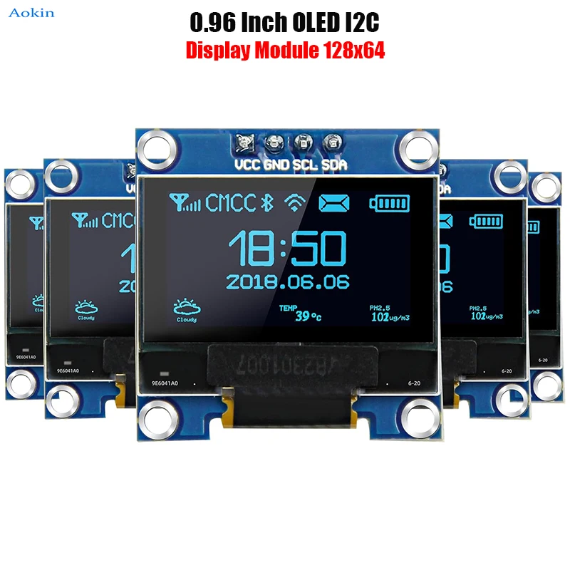 5Pcs 0.96