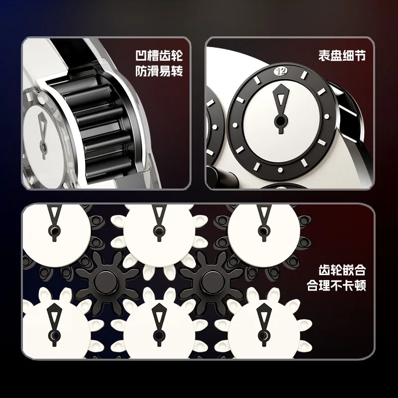 SengSo 3x3 montre magique 3x3 horloge dorée positionnement compétition Puzzle jouet