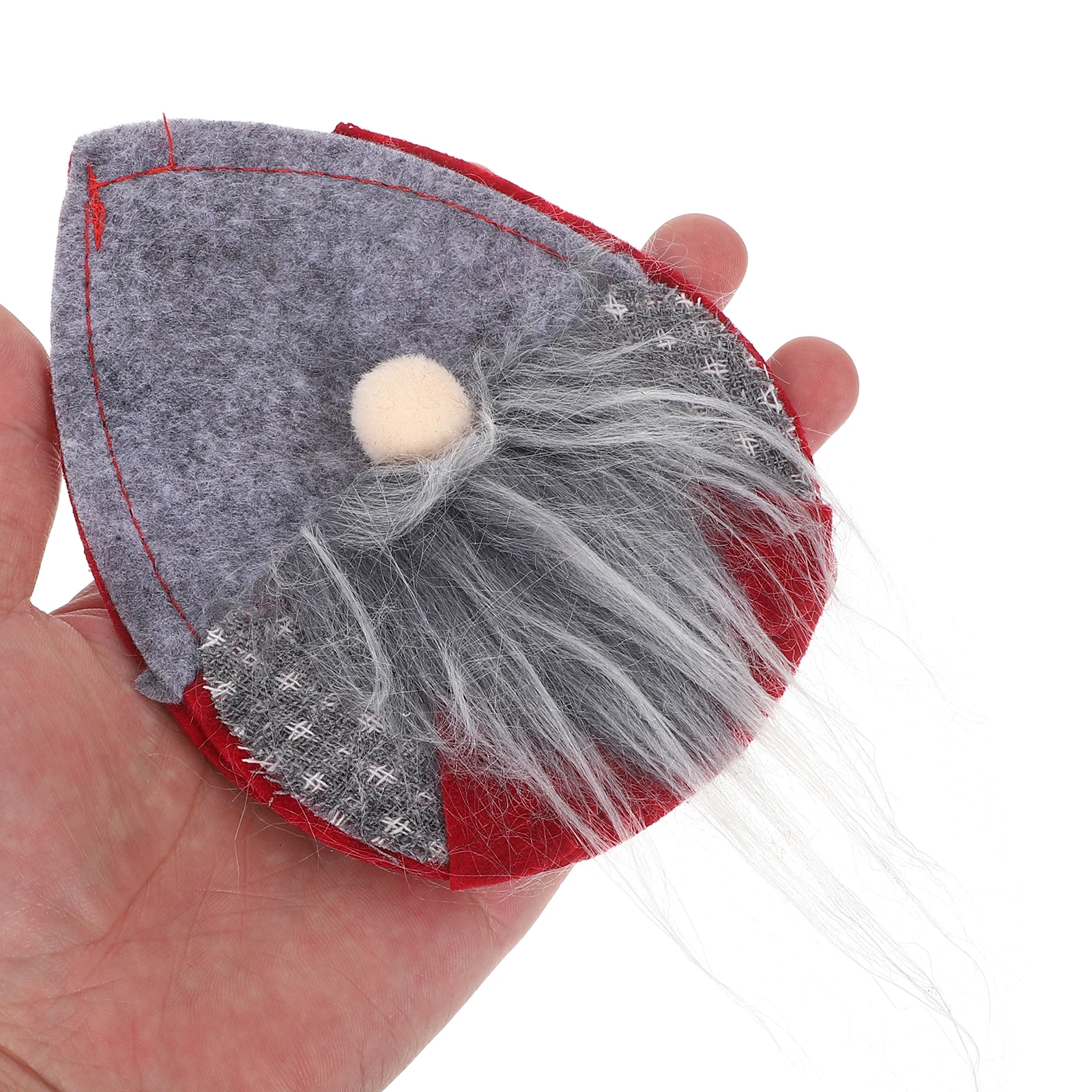 

6pcs Christmas Tableware Covers Forest Man Design Cutlery Cover Holiday Party Decor Cloth Dinnerware Holder Storage Bag