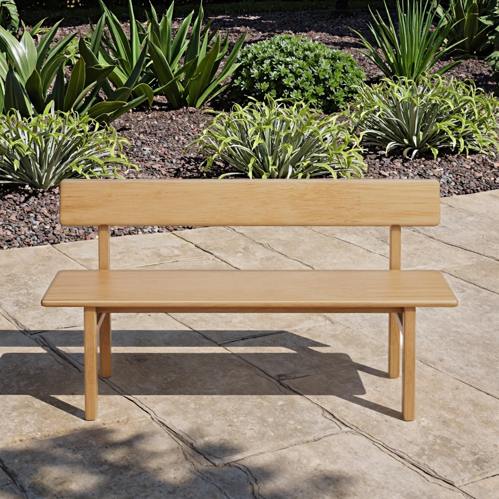 //Solid Wood Bench With A Simple Soft Cushion Household Bed End Bench Dining Chair Long Bench Leisure Woodworking Stool