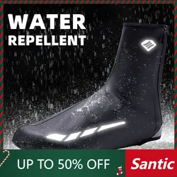 Santic Cycling Shoes Covers Summer Windproof Road MTB Overshoes  Prevent Light Rain Cycling Accessories