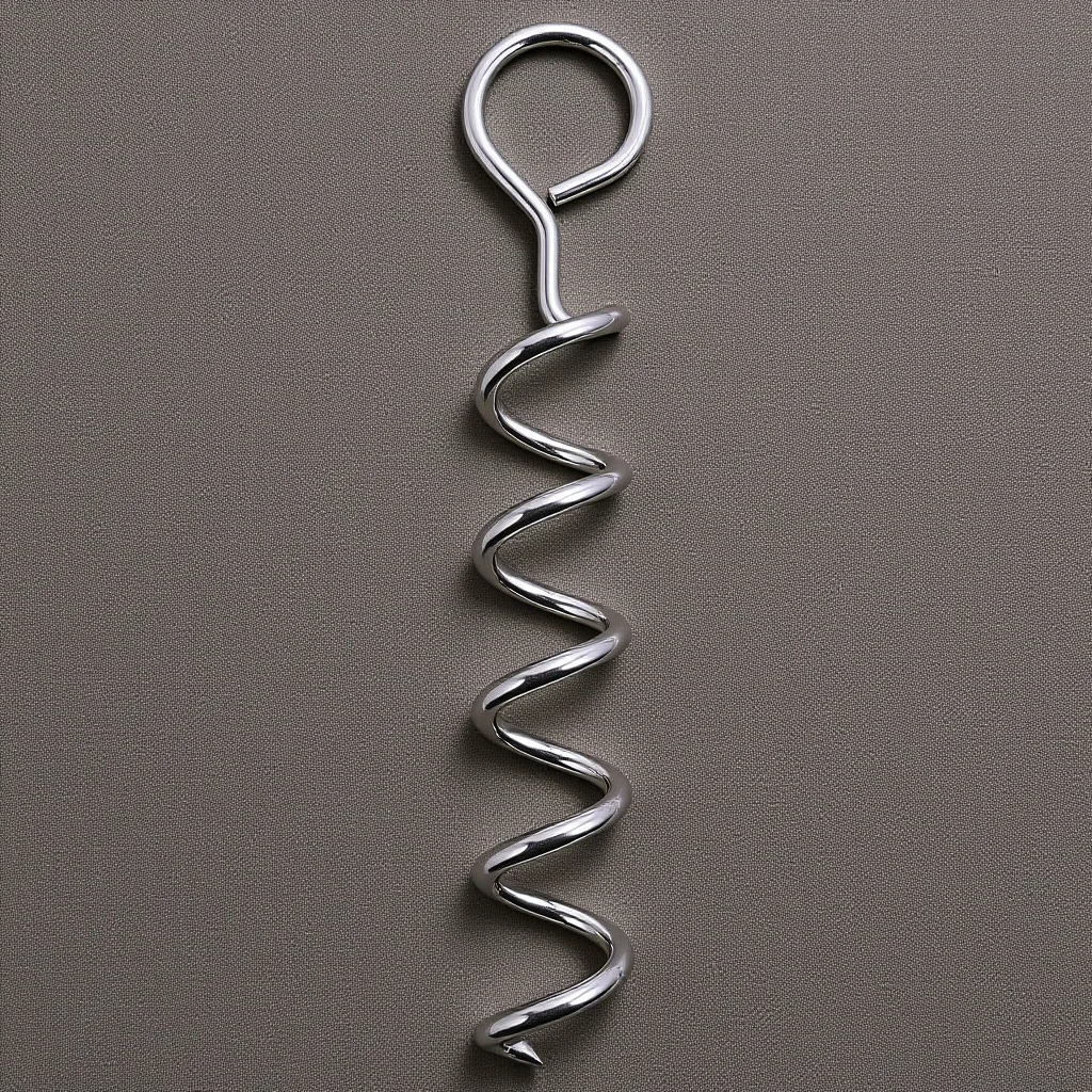 

Dog Tie Out Stake Heavy Duty Metal Spiral Dog Ground Anchor for Outdoor Camping Hiking Training Yard Fence Secure