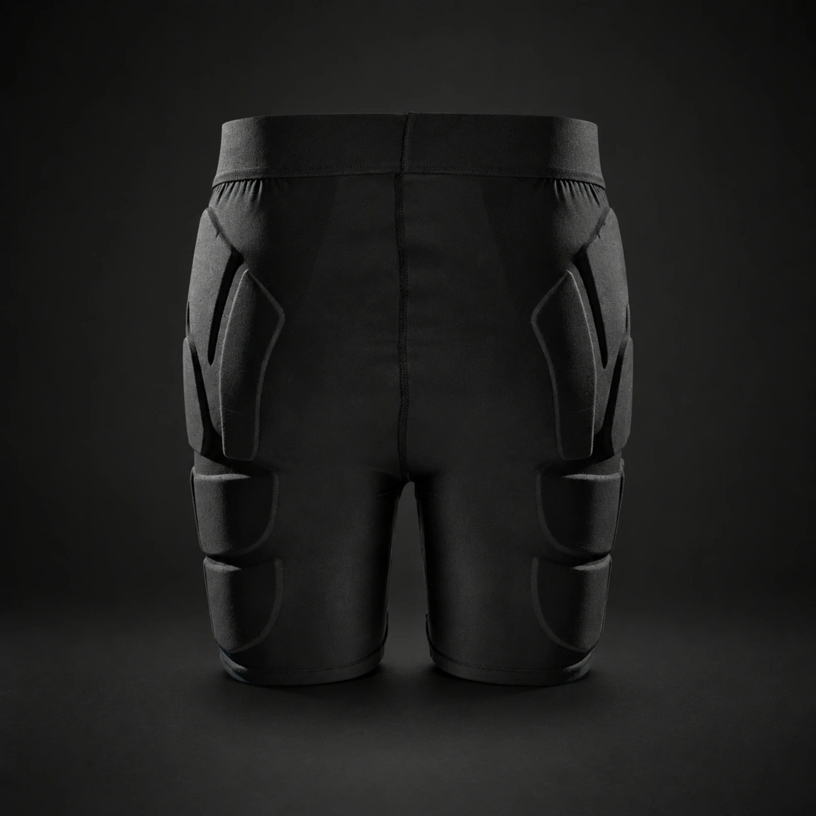 Padded Short with Segmented Hip and Thigh Padding Breathable EVA Foam Padded Athletic Short Slim High Elasticity