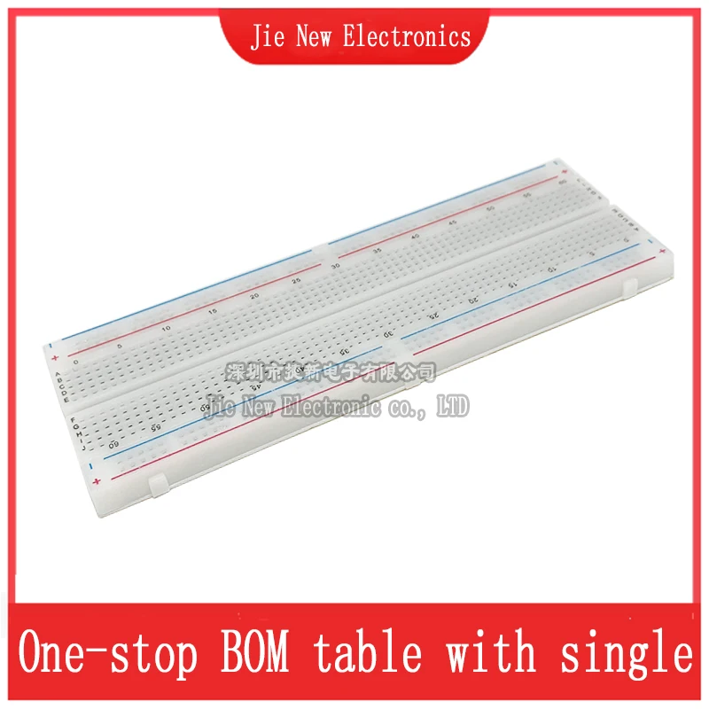 400/830 MB-102 MB102 Breadboard 400 830 Point Solderless PCB Bread Board Test Develop DIY for arduino laboratory SYB-830