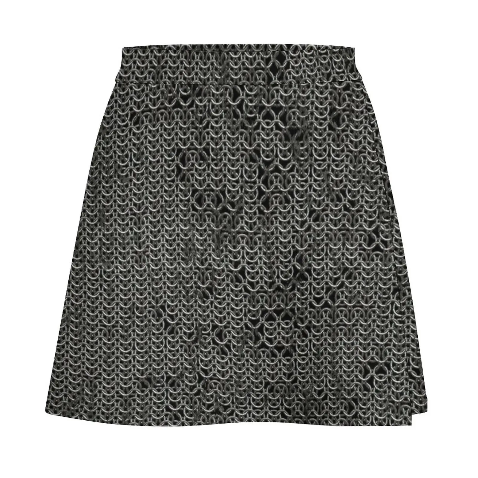 Женская мини-юбка Chainmail, летнее платье, элегантные юбки для женщин