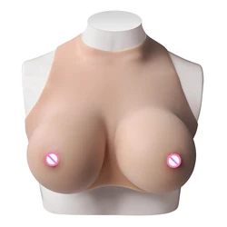 Artificial Silicone Breast Plate Fake Boobs for Crossdresser Drag Queen Transgender Cosplay Realistic Breasts Forms Fake Tits