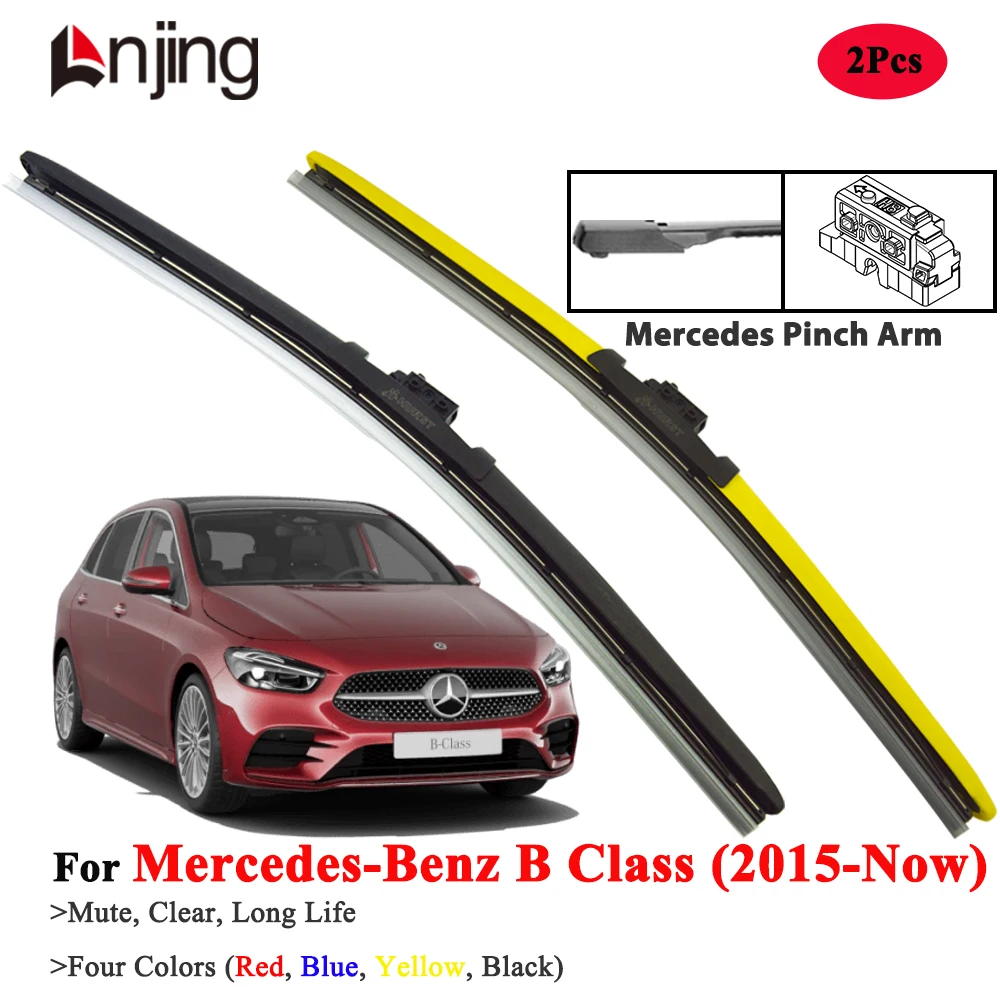 LNJING Auto-Scheibenwischer für Mercedes-Benz B-Klasse Sports Tourer W246 W247 2015-Now
