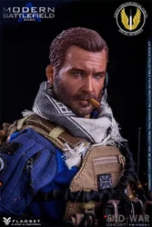 1/6 FLAGSET FS 73031 Tough Guy Ghost Duty of the War End Soldier Male Head Sculpt Carving Gloved Hand Types For 12