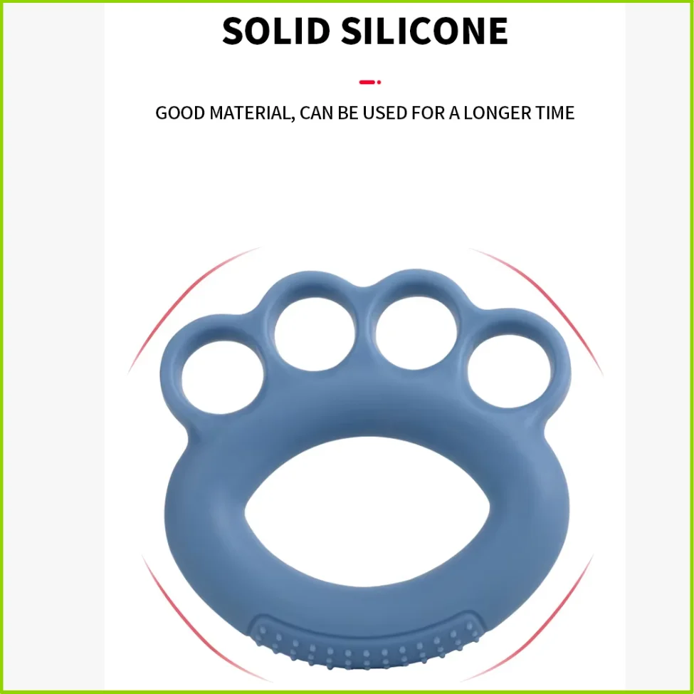 Silicone Hand Grip Strengthener Finger Trainer Exercise Carpal Expander Muscle Workout Gym Fitnes Strengthener