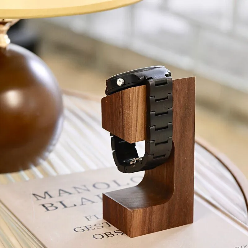 Jewelry Modern Display Stand Decorative Shelves Storage Watch Display Stand Retro Wood Home Soporte De Exhibición MH40ZSJ