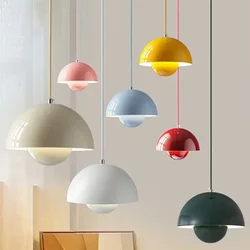 23cm Creative Chandeliers Bedroom Study Restaurant Pendant Light Decorative Lamp Multi-color Optional Modern Bud Indoor Lighting