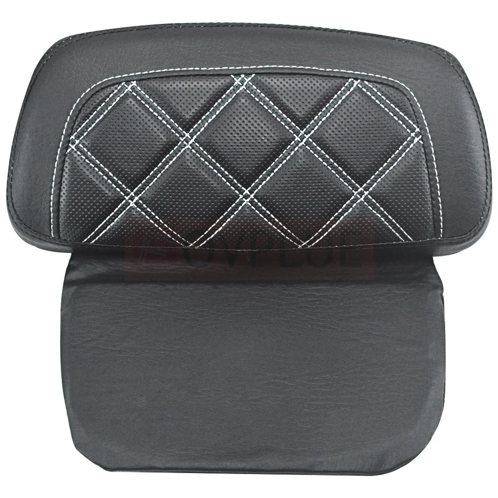 Motorcycle Luggage Trunk Tour Pack PU leather Backrest Pad For Harley Touring CVO Road King Street Electra Glide FLHX 2014-2026