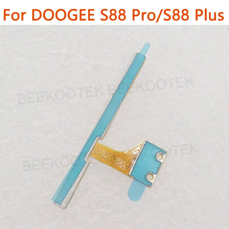 New Original DOOGEE S88 Pro S88 Plus Power on/off+ Volume FPC Key up/down Button flex Cable FPC For DOOGEE S88 Pro  Smart Phone