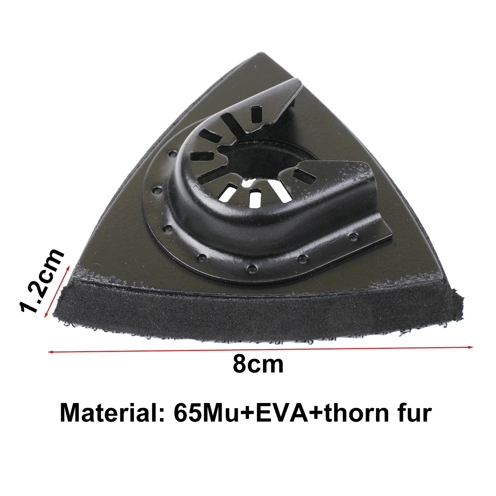 Sandpaper Sanding Pads Polishing Triangle Woodworking 4pcs Accessory Commercial Manufacture Multi-function High Quality