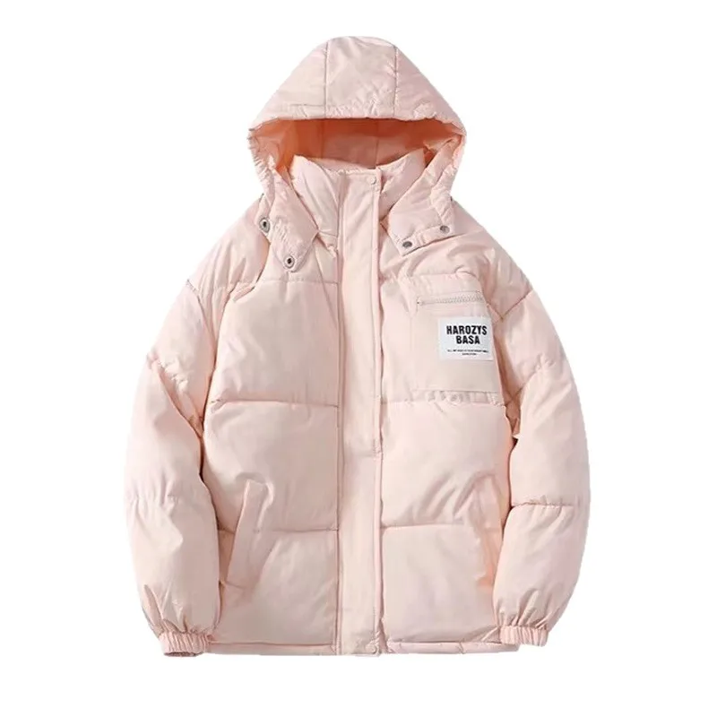 Women's Thickened Cotton Jacket Winter Coat Loose Fit Hooded down Cotton Padded Short Style Spring 2025 New Arrival