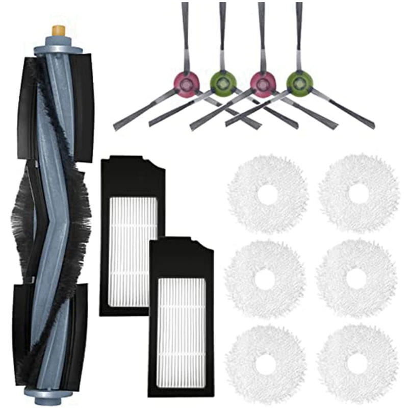 

Комплект для робота-пылесоса ECOVACS DEEBOT X1 Omni / X1 TURBO, основные боковые щетки, фильтры, накладки для швабры