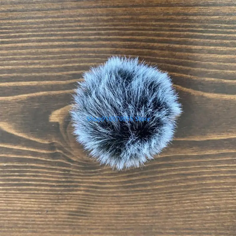 B95C Wind Muff Lavalier Microphone Furry Windscreen for RODE Wireless Go 3rd Generation Wireless Clip On Microphones